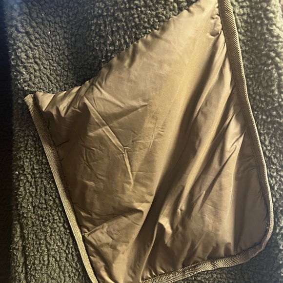 NWT PARTTWO KEISIE REVERSIBLE HOODED VEST, GREEN - Picture 6 of 8